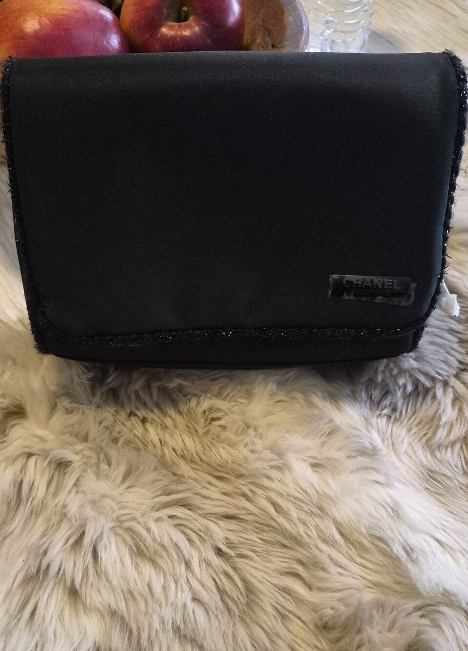 CHANEL Black Cosmetic Case Beyond EUC